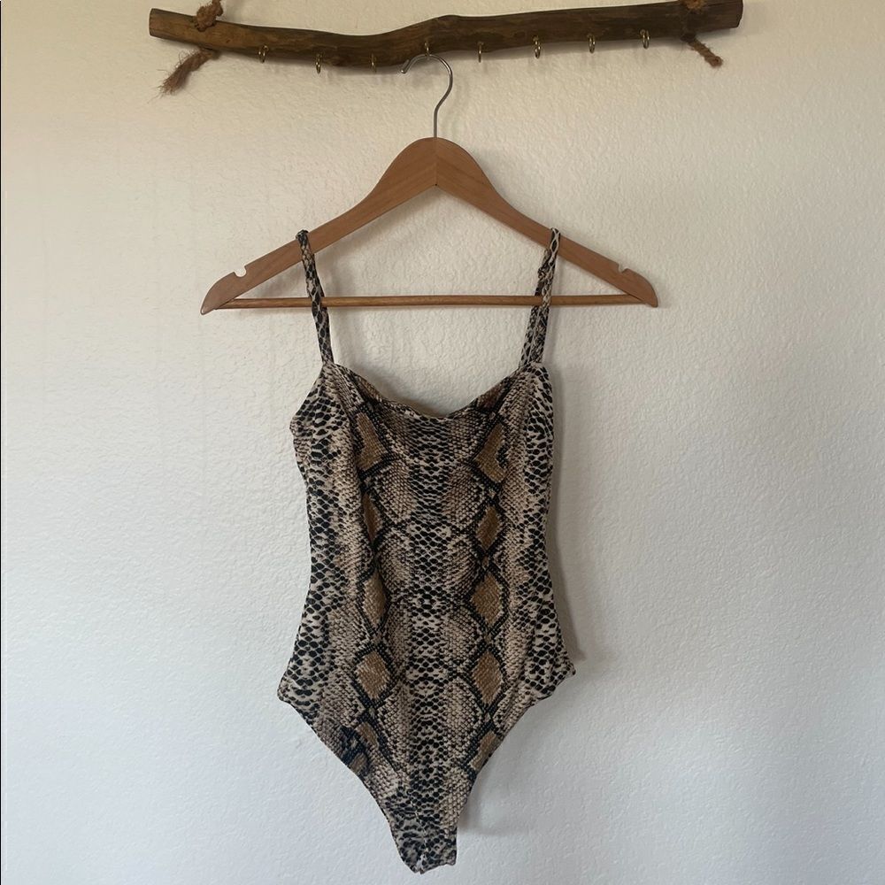 Snake print bodysuit - Picture 2 of 3